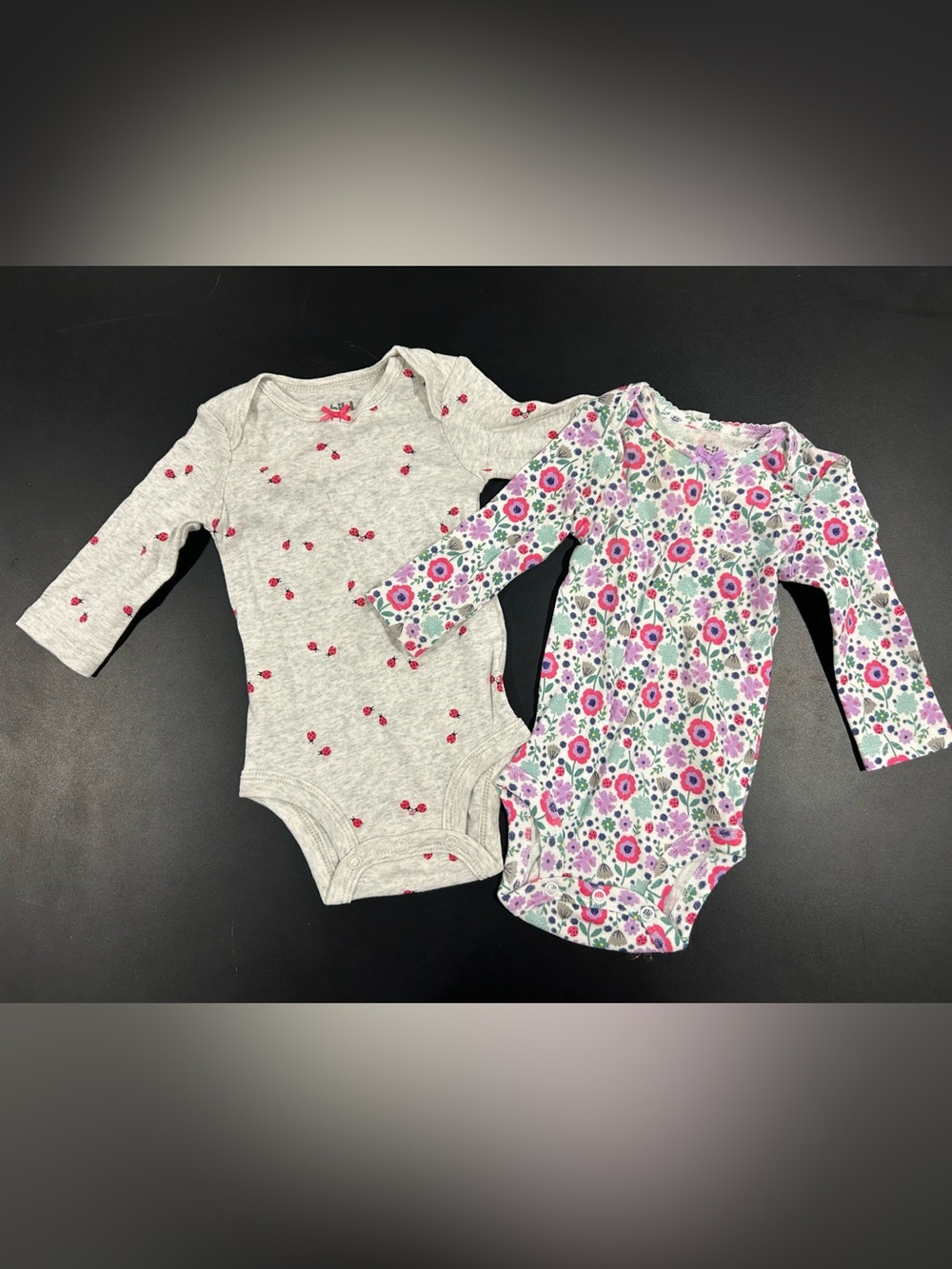 🌼NWOT🌼 Carter's Girls' Long-Sleeve Bodysuit Set